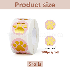 Бумажные самоклеящиеся наклейки&nbsp;AJEW-WH0031-91B