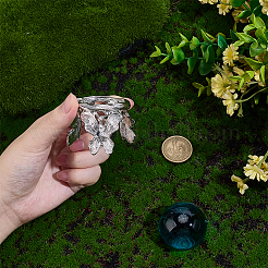 Подставка из цинкового сплава для хрустальной сферы&nbsp;ODIS-WH0816-004P