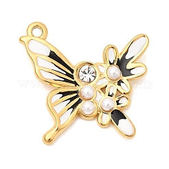 Подвески из нержавеющей стали 304 со стразами&nbsp;STAS-P431-28G