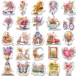 50 шт. ПВХ клейкие водонепроницаемые наклейки самоклеящиеся наклейки&nbsp;PW-WG9EA2E-01