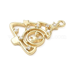 Латунные микро проложить кубического циркония подвески&nbsp;LS-KK-H521-02A-G