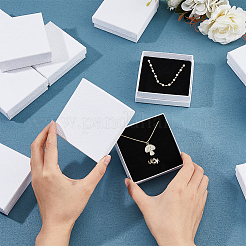 Подарочные коробки для украшений из текстурной бумаги&nbsp;OBOX-DC0001-01C-01