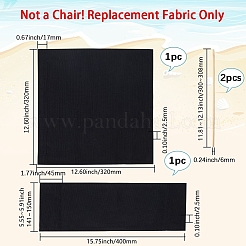 Ткань и бамбуковые палочки для пляжных стульев&nbsp;AJEW-WH20018-05A-1