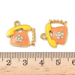 Подвески из нержавеющей стали 304 с эмалью&nbsp;STAS-I346-11G-02