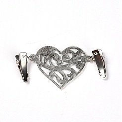 Винтажные зажимы для свитера из сплава&nbsp;JEWB-WH0009-89AS