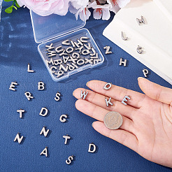 52 шт. 26 стиля подвесок-букв из нержавеющей стали&nbsp;FIND-TA0008-09