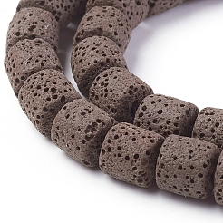 Бусы из натуральной лавы&nbsp;G-F671-04A-05