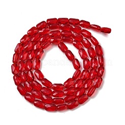 Прозрачные стеклянные бусины&nbsp;GLAA-Z018-C19