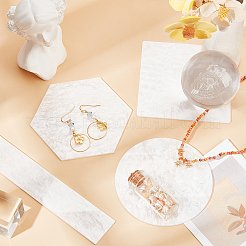 4 шт. 4 стиля акриловых цветных палитровых досок&nbsp;ODIS-CN0001-03