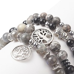 Наборы браслетов из драгоценных камней&nbsp;BJEW-JB09282