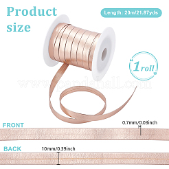 Плоский шнур из искусственной кожи 20м.&nbsp;OCOR-NB0002-52B