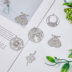 20 шт. 5 стиля подвески из нержавеющей стали 201&nbsp;STAS-DC0013-89