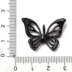 Подвески из сплава со стразами и аэрозольной краской&nbsp;LS-ALRI-E130-01EB-03