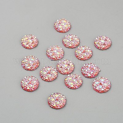 Кабошоны из смолы&nbsp;RESI-WH0038-31A-1