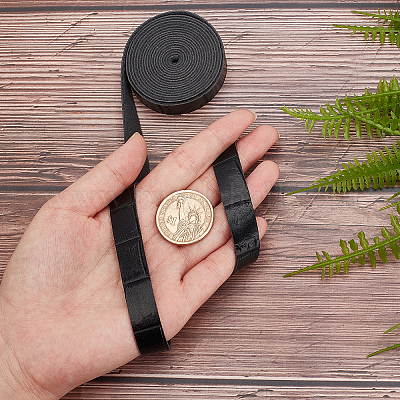 Ткань из искусственной кожи с рисунком аллигатора&nbsp;AJEW-WH0034-92A-01-1