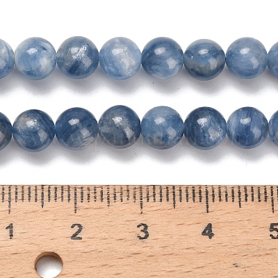 Натуральный кианитовые бисер пряди&nbsp;G-C259-B01-6mm-01-1