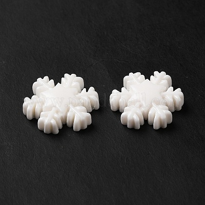 Кабошоны из непрозрачной рождественской смолы RESI-K019-19-1