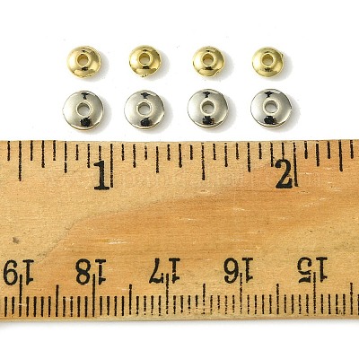 100шт ccb пластиковые бусины-прокладки&nbsp;CCB-FS0001-08B-1