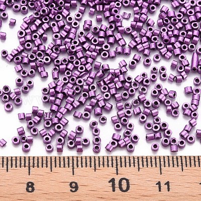 Стеклянные цилиндрические бусины SEED-S047-B-013-1