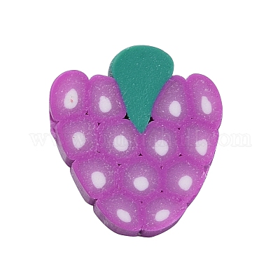 100шт ручной работы из полимерной глины фруктовые тематические бусины&nbsp;CLAY-YW0001-10-1