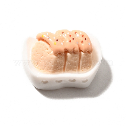 Непрозрачные кабошоны из смолы CRES-U004-01F-1