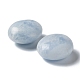 Натуральные целестиновые/целестиновые овальные целебные камни&nbsp;LS-DJEW-PW0013-49A-3