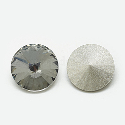 Заостренные заднее стекло горный хрусталь кабошоны&nbsp;RGLA-T086-14mm-03