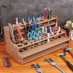 Многоуровневые подставки для хранения инструментов из мдф&nbsp;ODIS-WH0078-77