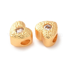 Латунные бусины из фианита&nbsp;KK-C157-37G