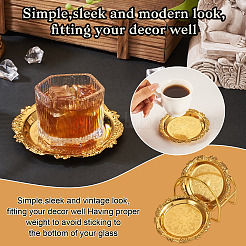 6шт железный поднос&nbsp;DIY-MB0003-10