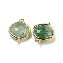 Подвески из натурального зеленого клубничного кварца&nbsp;G-M431-12G-04