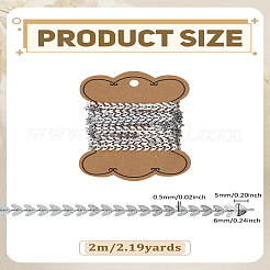 2м цепи из нержавеющей стали&nbsp;CHS-LP0001-03