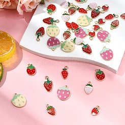 40шт 8 стиля подвески из сплава с эмалью&nbsp;ENAM-YW0004-49