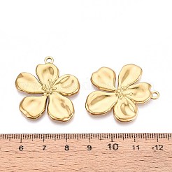 Подвески-цветы из нержавеющей стали 304&nbsp;X-STAS-T067-30G