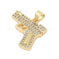 Латунные микро проложить кубического циркония подвески&nbsp;KK-U058-59A-G