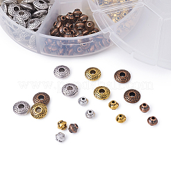 Тибетском стиле сплав Шарики прокладки&nbsp;TIBEB-TA0001-04