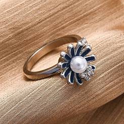 Открытые манжеты из латуни с микропаве и прозрачным фианитом&nbsp;RJEW-S624-01P