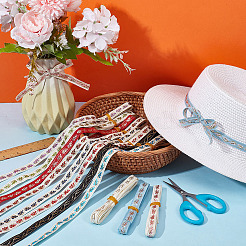 22 ярд двухцветных полиэстеровых лент&nbsp;SRIB-ME0001-07