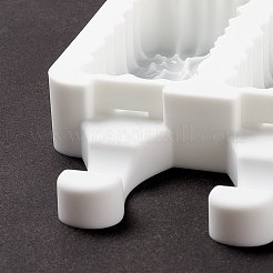 Пищевые силиконовые Молды для мороженого прямоугольной Молды «сделай сам»&nbsp;DIY-D062-03B