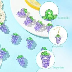 Подвески из акриловых бусин ручной работы&nbsp;PALLOY-CJ00078