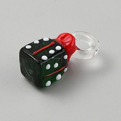 Рождественские стеклянные подвески&nbsp;GLAA-CJC0019-06A