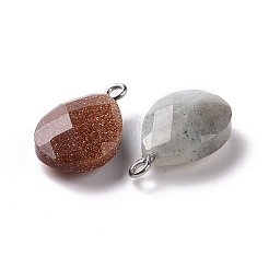 Природные и синтетические смешанные подвески драгоценных камней&nbsp;G-M395-05