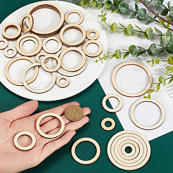 200 шт. 5 вида деревянных фигурок&nbsp;WOOD-SP0001-18