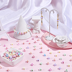 800 шт. Акриловые бусины в стиле ремесла&nbsp;MACR-PA0001-37