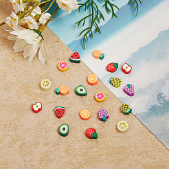 150шт 10 стилей ручной работы из полимерной глины&nbsp;CLAY-CJ0001-23