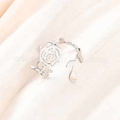 Кольца-манжеты из нержавеющей стали 304&nbsp;RJEW-D337-03P