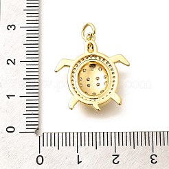 Латунные микро проложить кубического циркония подвески&nbsp;KK-Q040-02M-G