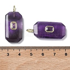 Граненые подвески из натурального аметиста&nbsp;G-F819-02G-03