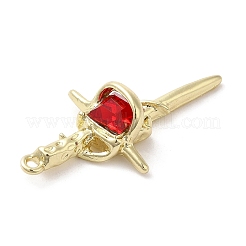 Подвески из сплава и страза&nbsp;LS-PALLOY-P294-02G-02