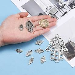 Сплавочные подвески тибетского стиля&nbsp;TIBEP-MSMC021-03AS